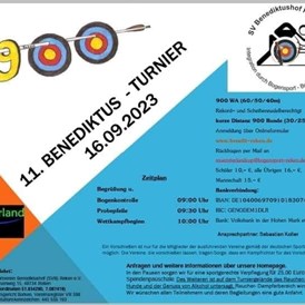 Veranstaltung-Details: 11. Benediktus -Turnier