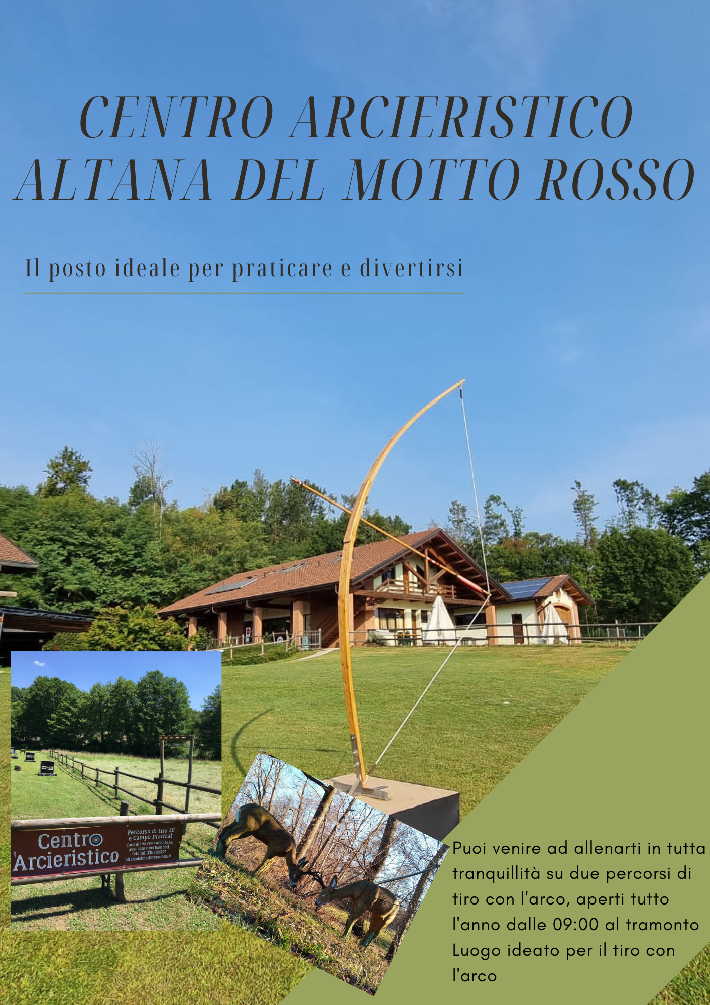 3D Parcour Bogensport - Centro Arcieristico Altana del Motto Rosso