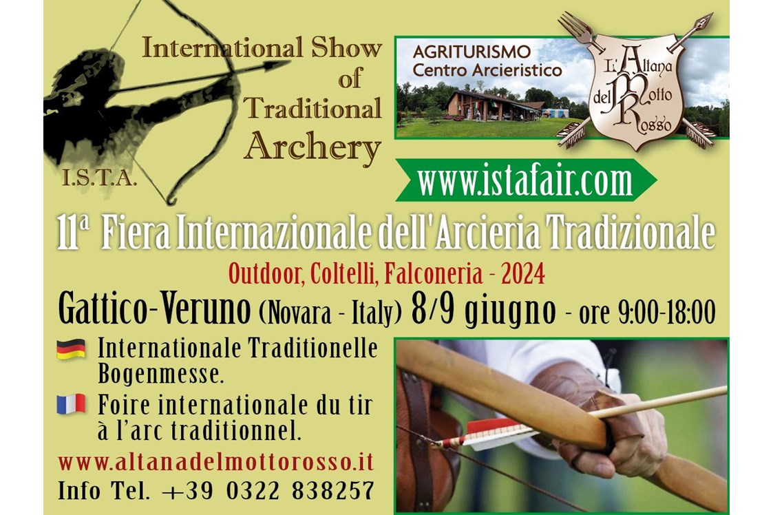 Veranstaltung-Details: Istafair 2024 - ISTA Fiera Internazionale Tiro con l'Arco Tradizionale