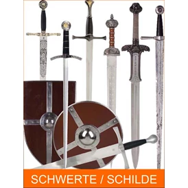 Einkaufen: Schwerte, Dolche oder Schilde … gehören zu jedem Ritter! - ACS archery center schweiz