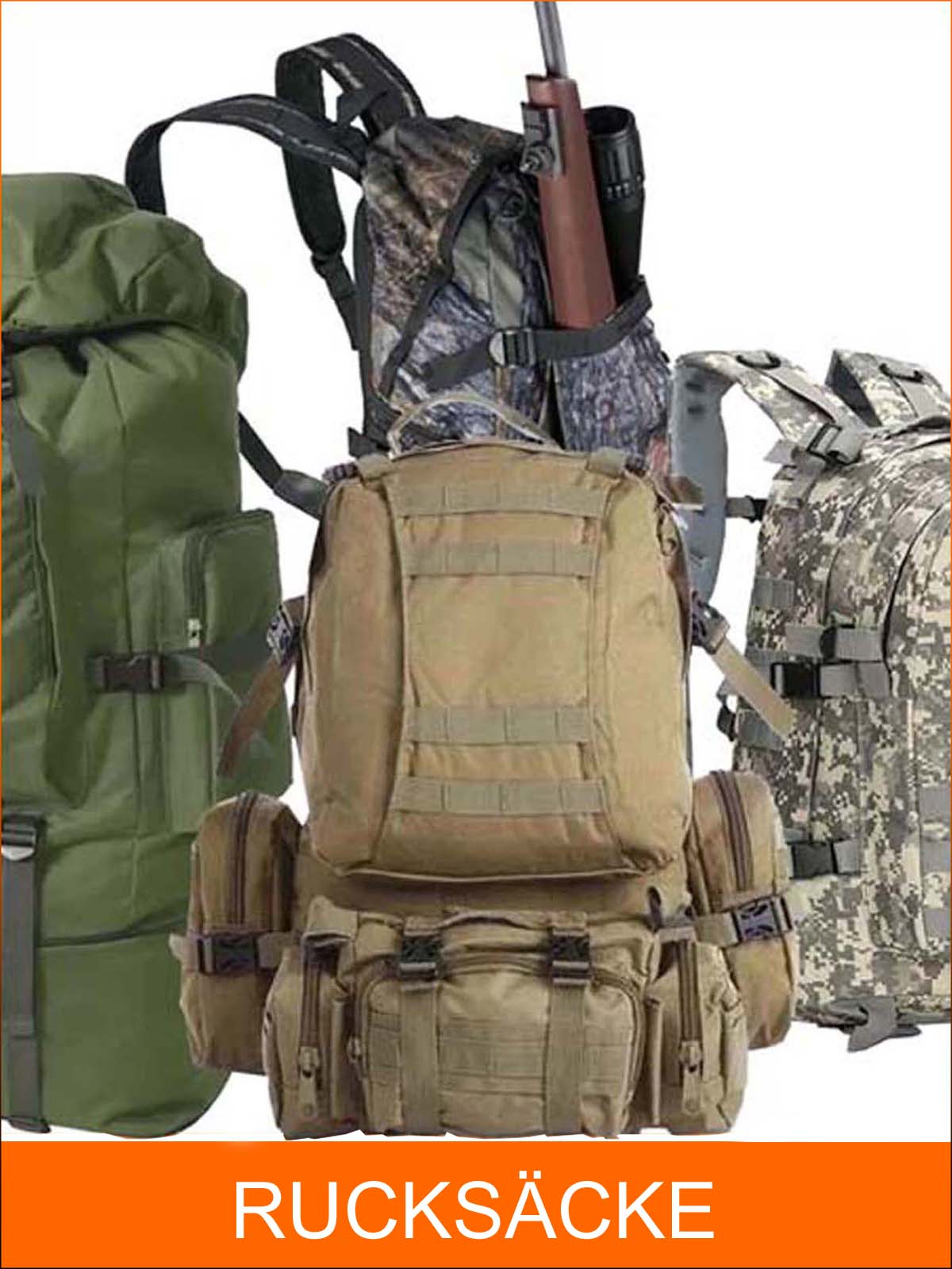 Einkaufen: Ein Rucksack- unerlässliche für eine Outdoor / Survival-Tour! - ACS archery center schweiz