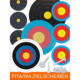 Einkaufen: Grosse Auswahl an Faces World Archery Scheiben. - ACS archery center schweiz