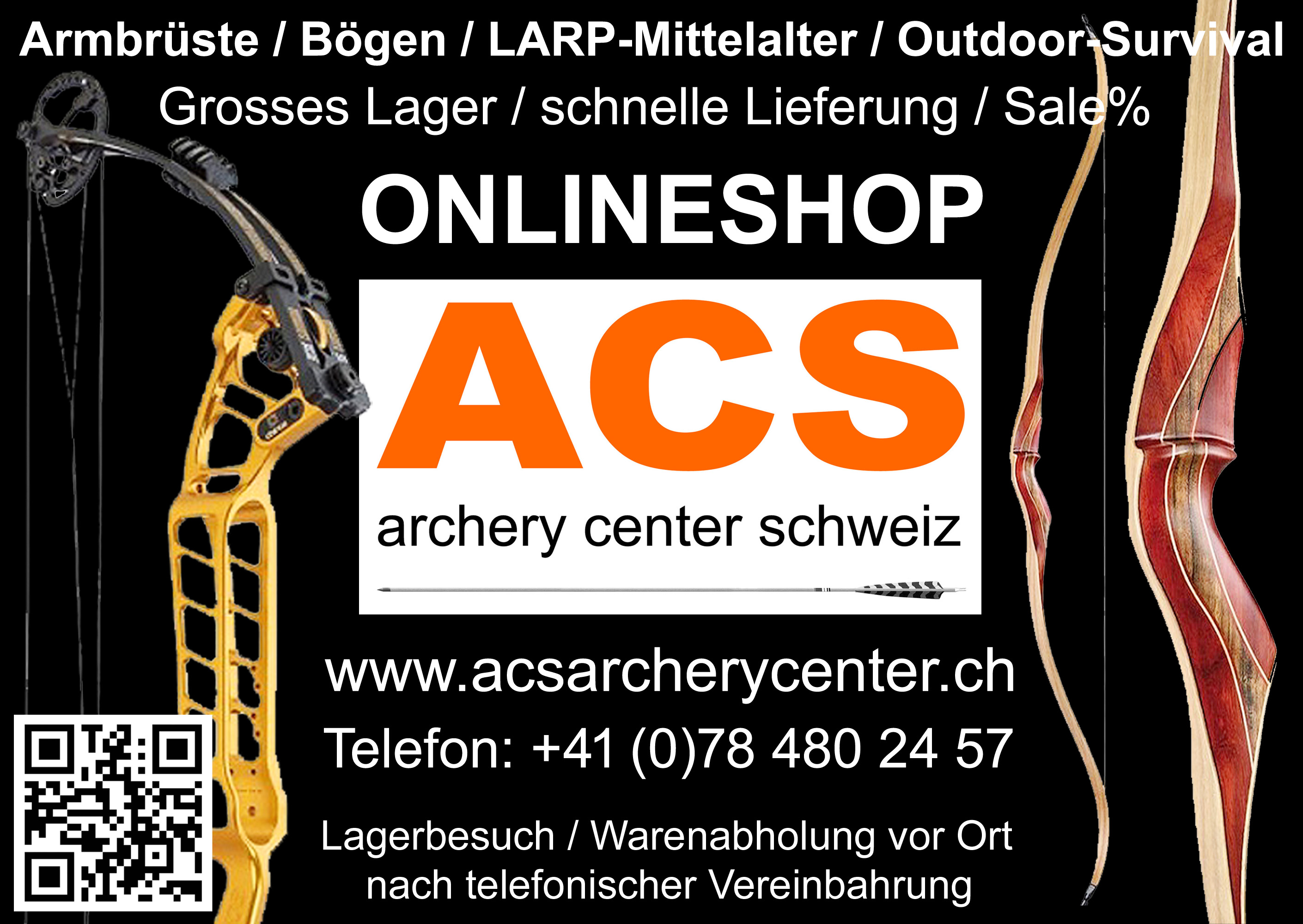 Einkaufen: ACS archery center schweiz