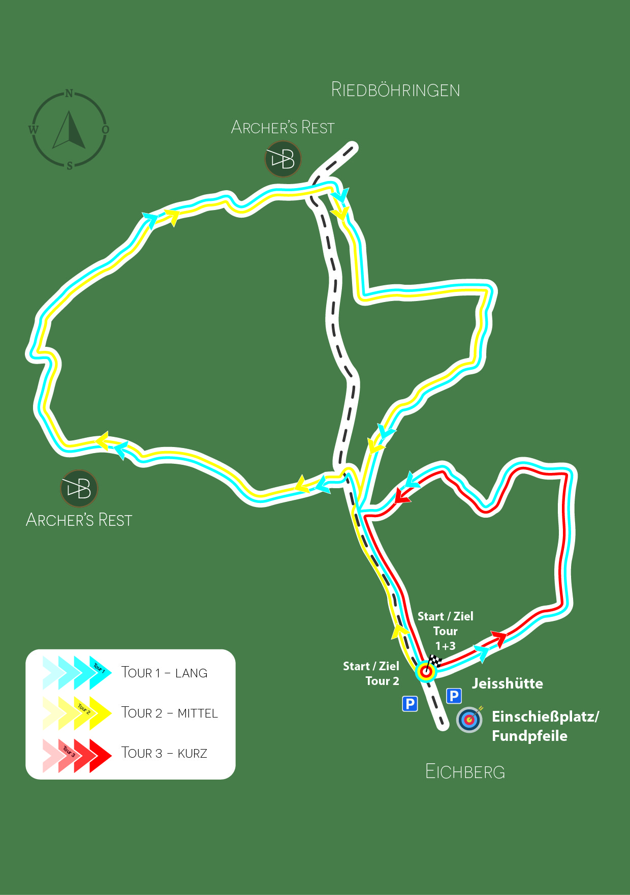 3D Bogenparcours Jeisshütte von Archer´s Best Unterschiedliche Parcours Jeisshütte