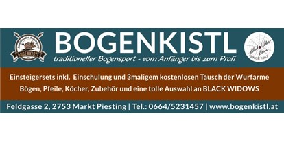 Parcours - Bogen Sortiment: Langbögen - Niederösterreich - Bogenkistl