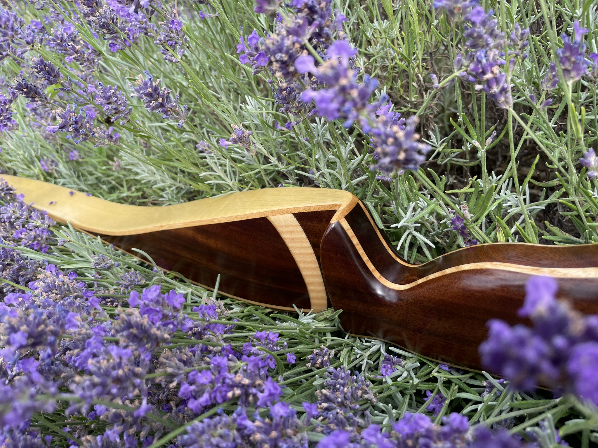 3D archery course - Austria - Modell KIWARA, IPE / Esche - Bogenbau Wienerwald