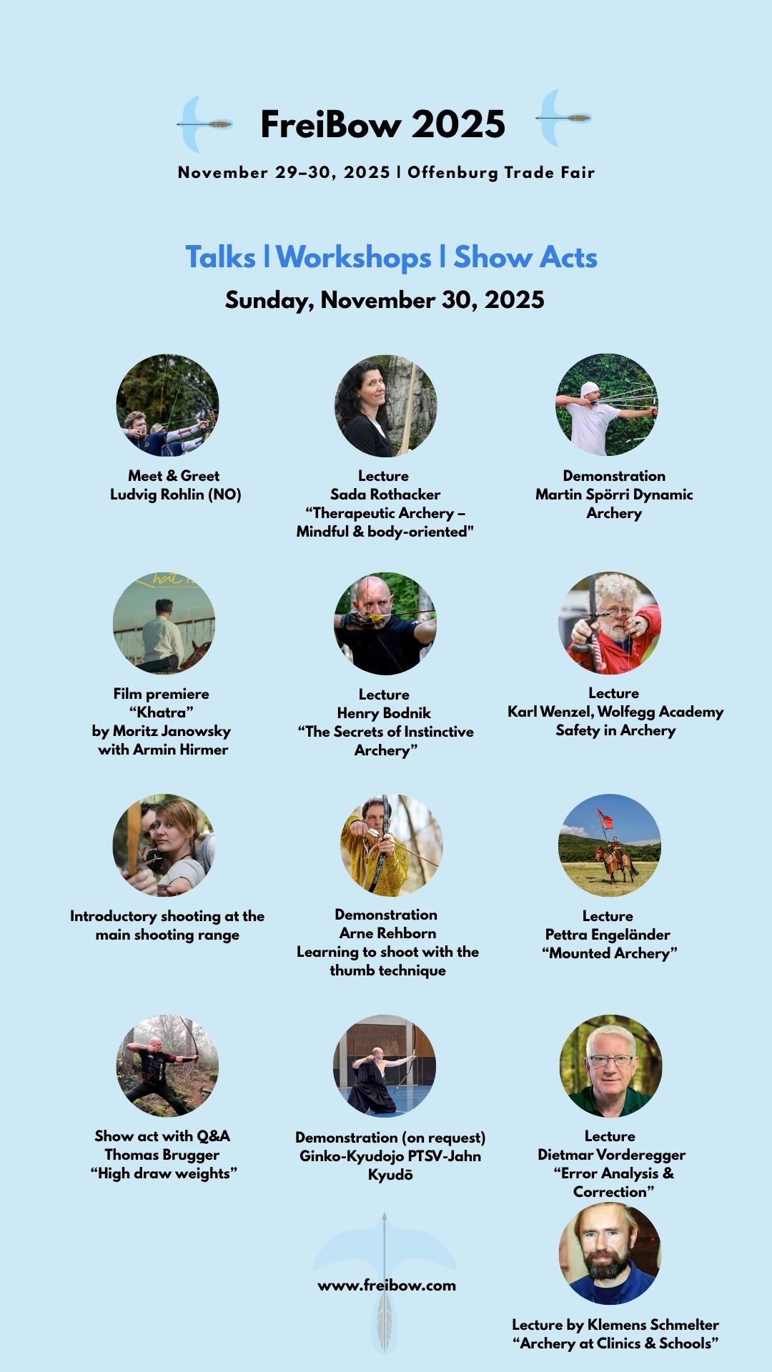 Veranstaltung-Details: 2. FreiBow 29.-30.11.2025 in Offenburg Edeka Arena