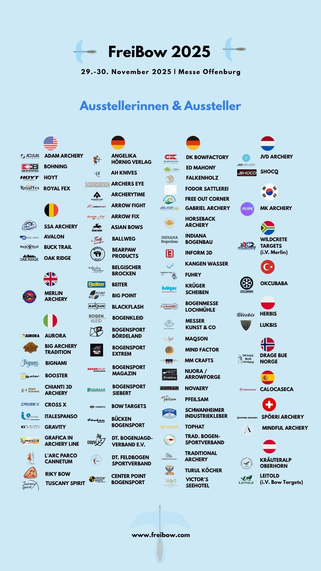 Veranstaltung-Details: FreiBow Bogensportmesse in Offenburg 