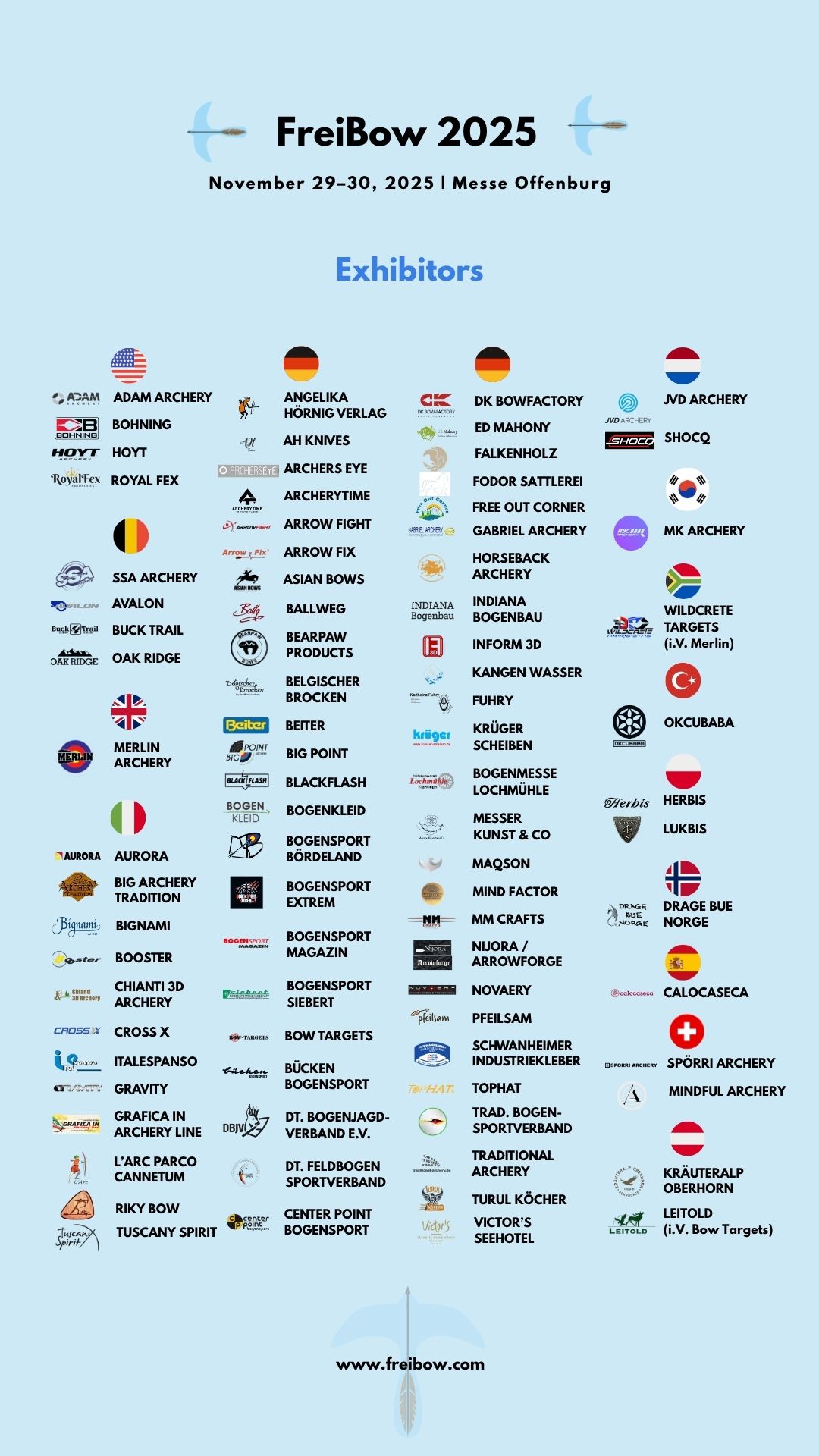 Veranstaltung-Details: FreiBow Bogensportmesse in Offenburg 