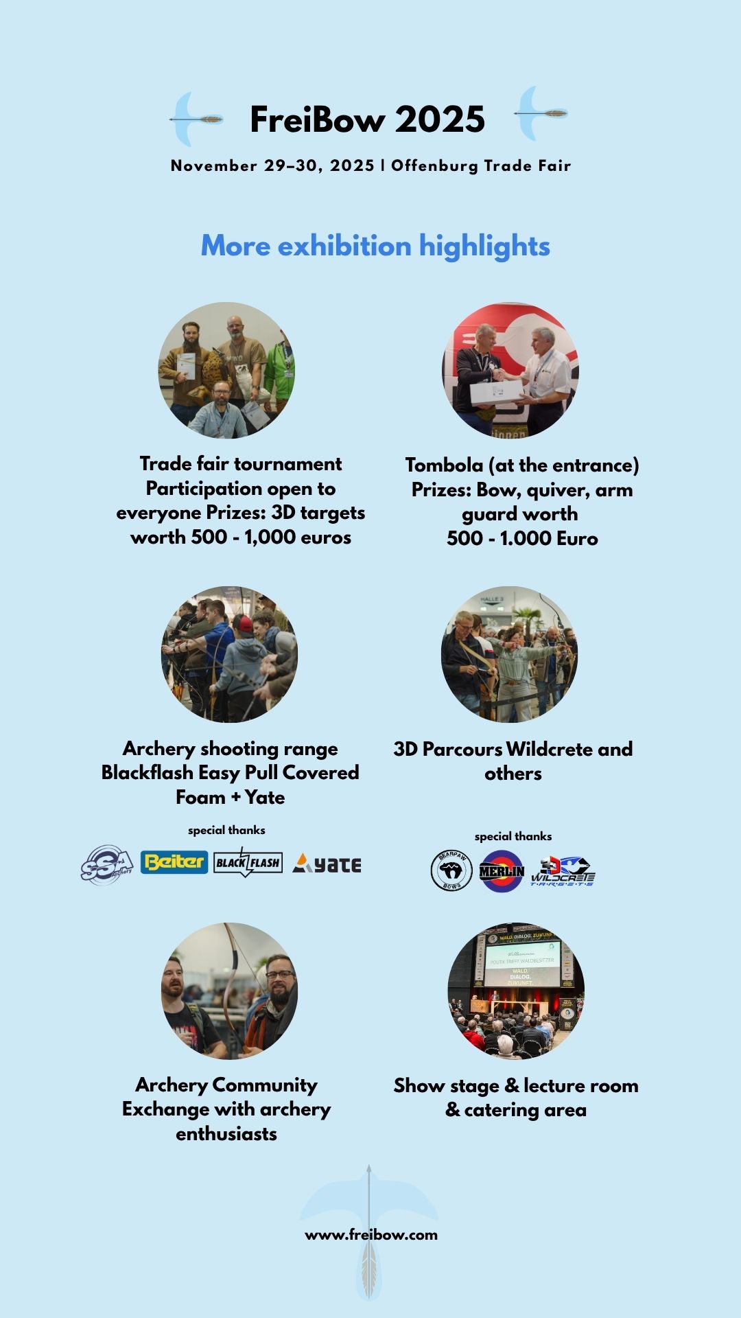 Veranstaltung-Details: FreiBow Bogensportmesse in Offenburg 