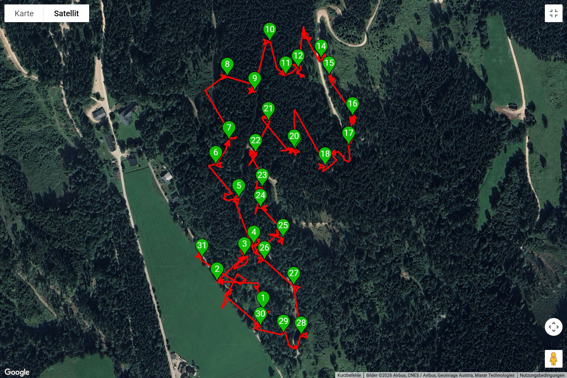3D Parcour Bogenschießen: BSC Ennstal - Haller Jagasteig