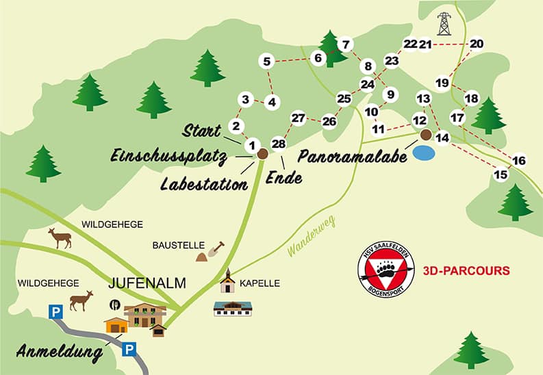 3D Parcour Bogensport - Filzmoos (Filzmoos) - HSV Saalfelden Bogensport