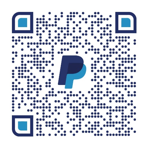 3D archery course - unsere Anlage ist: für alle geöffnet - QR-Code für PayPal-Zahlung - Bogensportparcours Wanfried