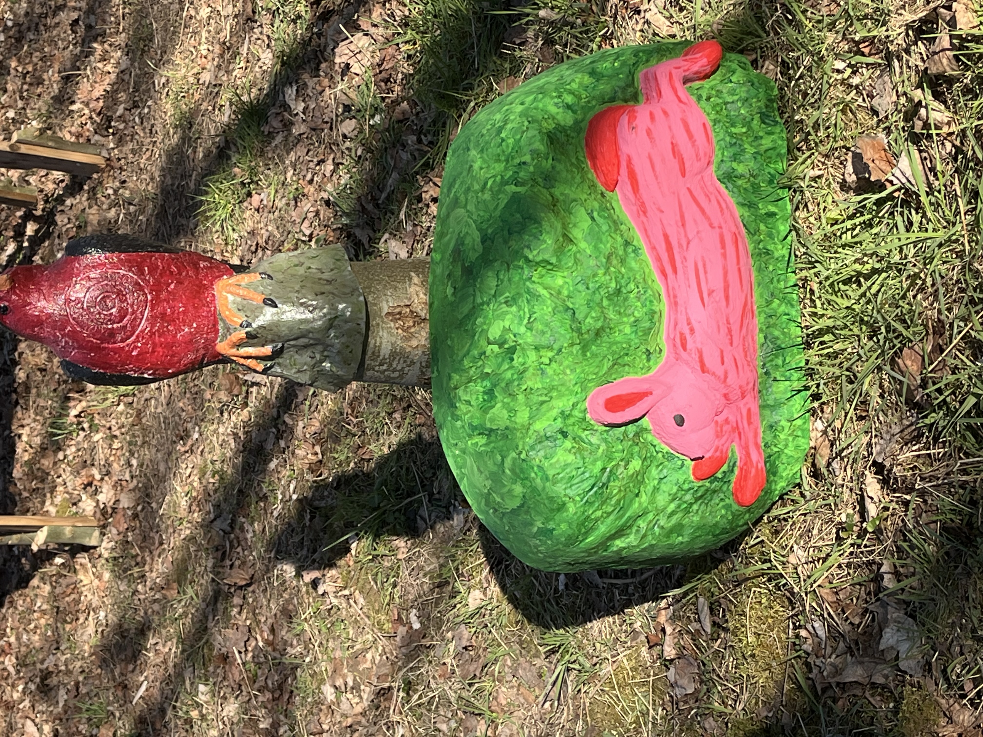 3D Parcour Bogenschießen: kleiner Bogensport-Park Oederan 