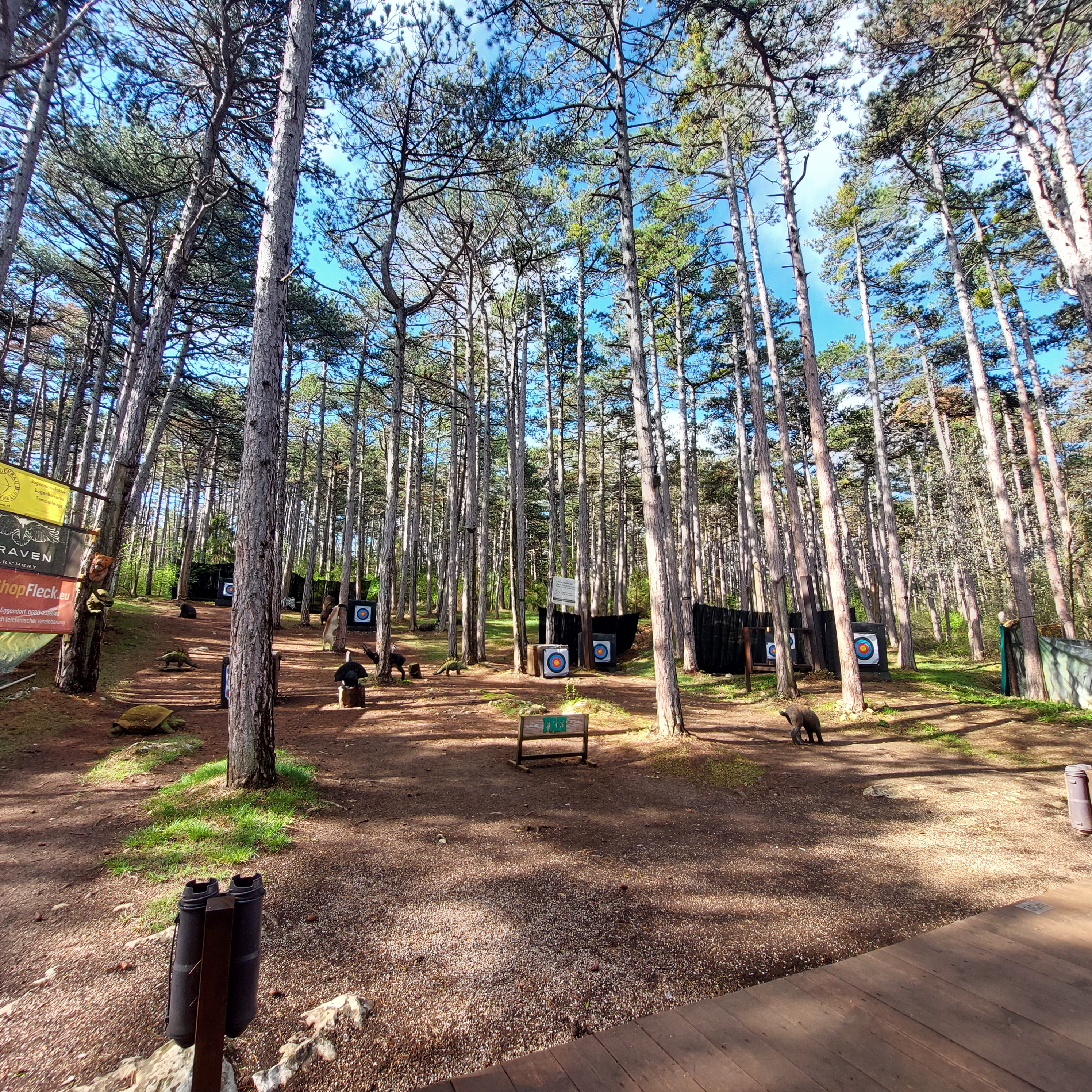 3D Parcour Bogenschießen: Parcours HSV Wr. Neustadt