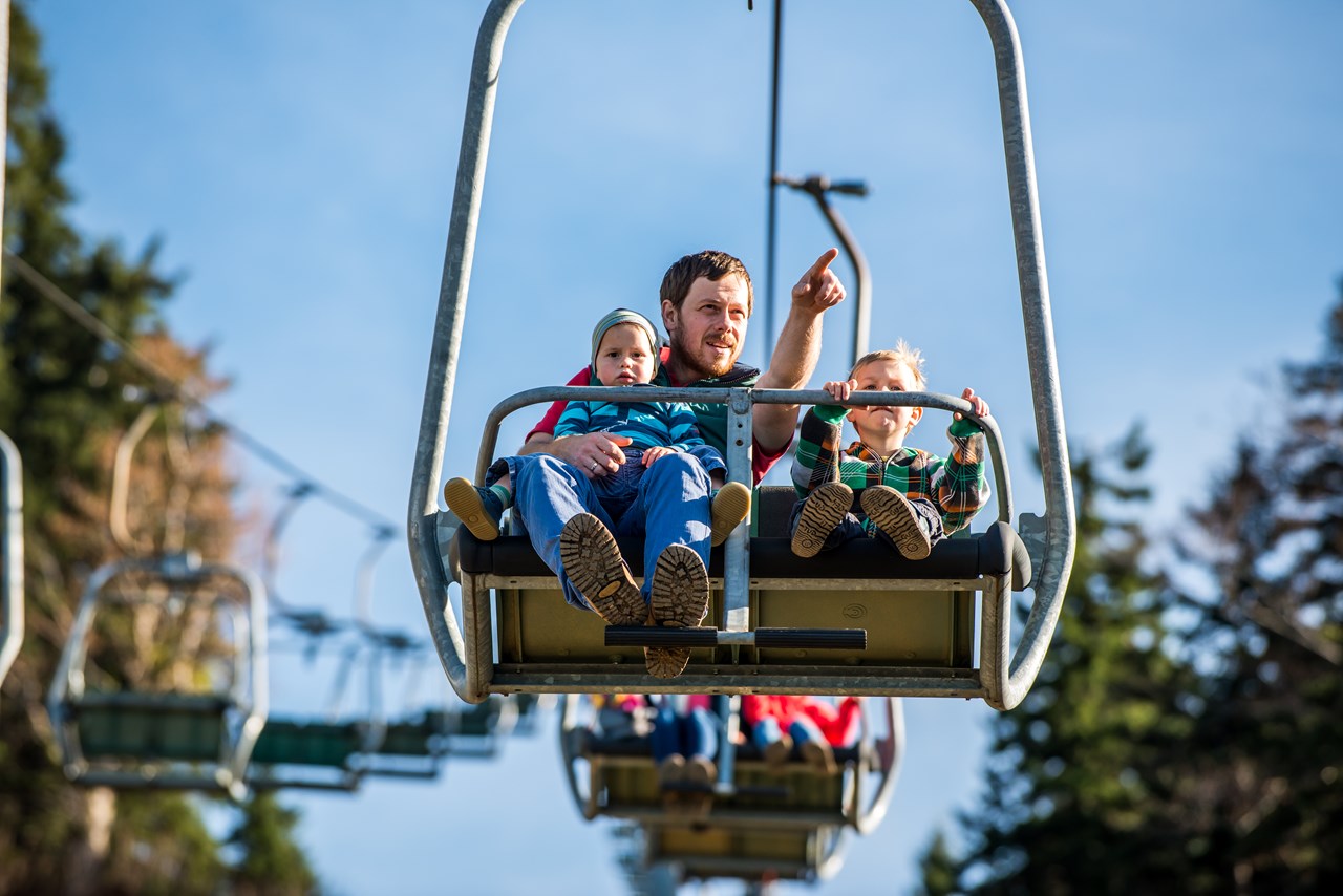 3D-Bogenparcours in Lackenhof am Ötscher activity Lift ride to the Great Ötscher