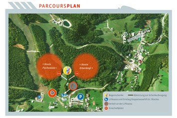 Parcours: 3D-Bogenparcours in Lackenhof am Ötscher