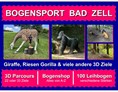 3D - Parcour: Bogensport Bad Zell mit Giraffe und Gorilla - Bogensport Bad Zell