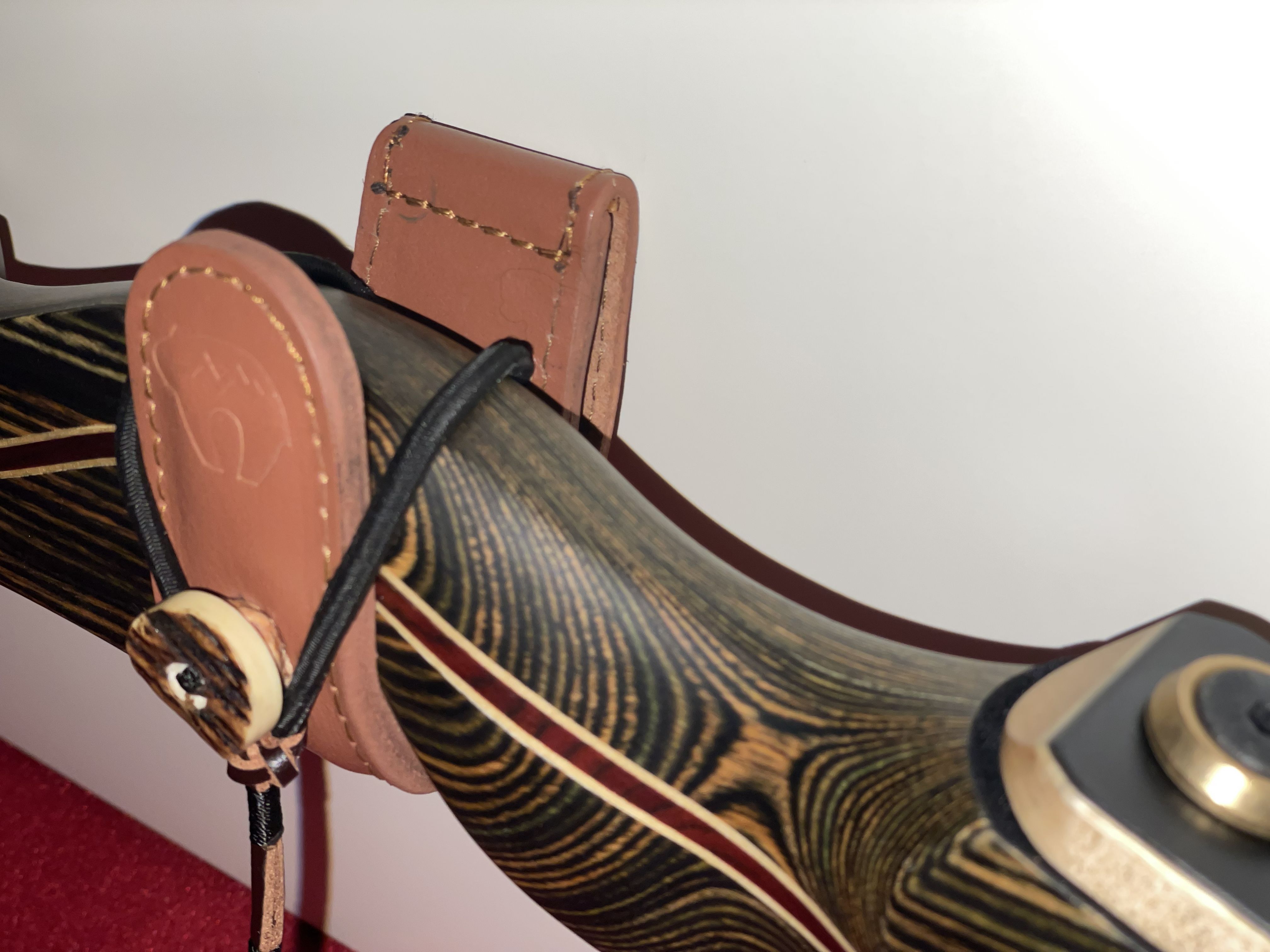 3D Parcour Bogensport - Bogen Sortiment: Langbögen - Bogenhalter Deluxe mit Sicherung - Sherwood Forest