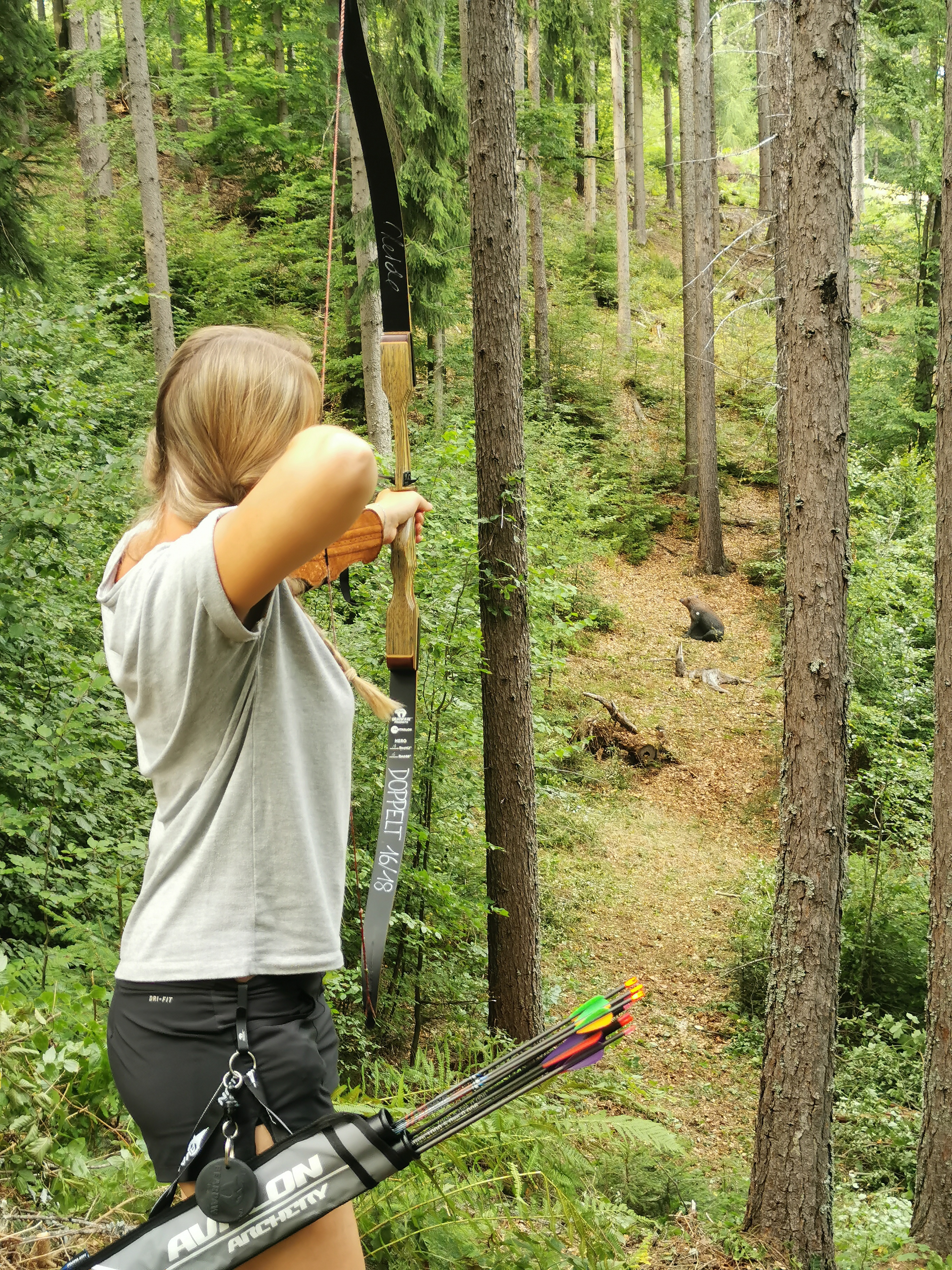3D Parcour Bogenschießen: Die Bache neu und sehr herausfordernd gesteckt - Die Bogenflüsterei