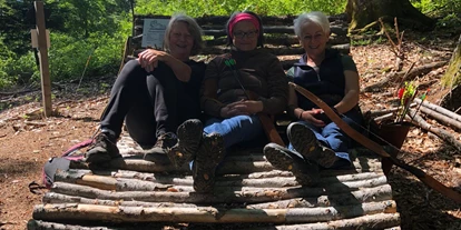 3D archery course - St. Veit an der Glan - Die "Akupunktur-Liege" lädt zum ausrasten ein - Die Bogenflüsterei