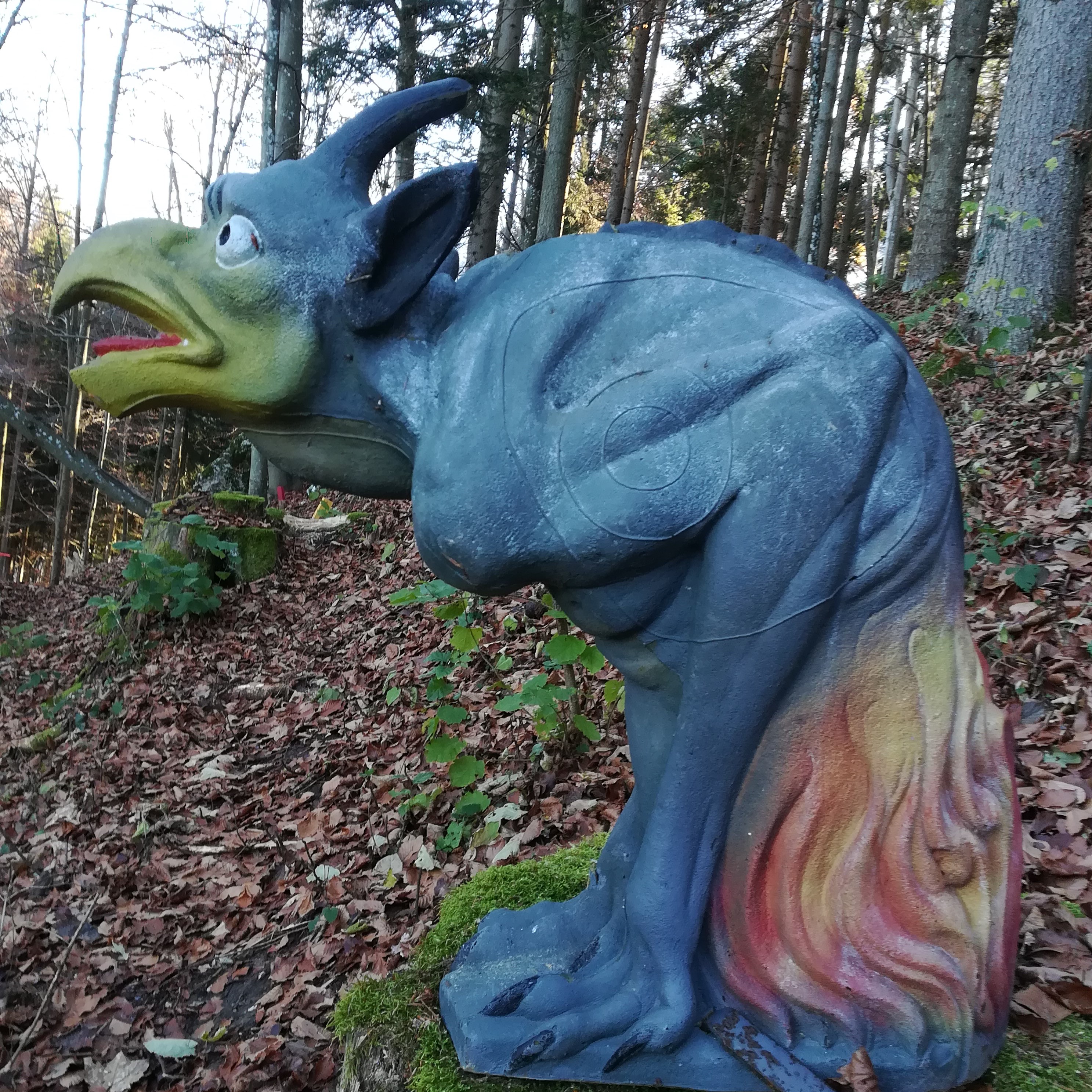 Die Bogenflüsterei Unterschiedliche Parcours Spaziergang-Runde