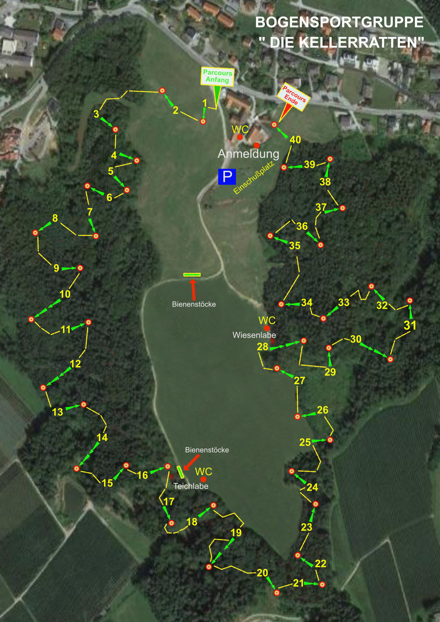 3D Parcour Bogensport - Steiermark - Die Kellerratten