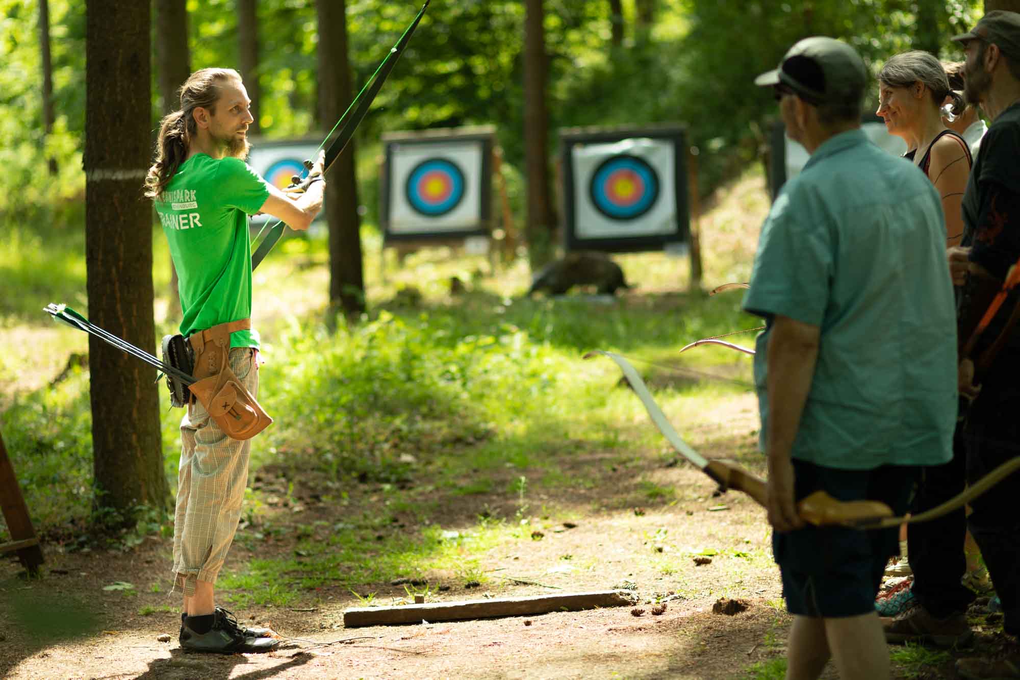 Erlebnispark Rosenburg activity Archery enrollment
