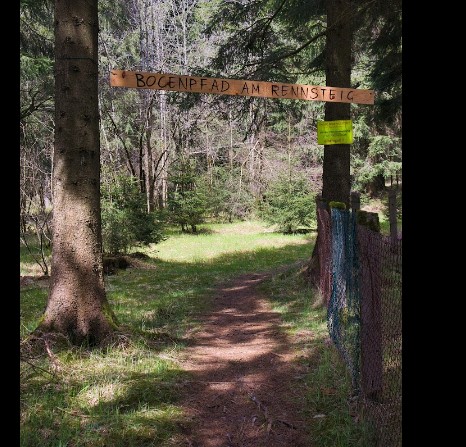 3D Parcour Bogenschießen: Bogenpfad Am Rennsteig