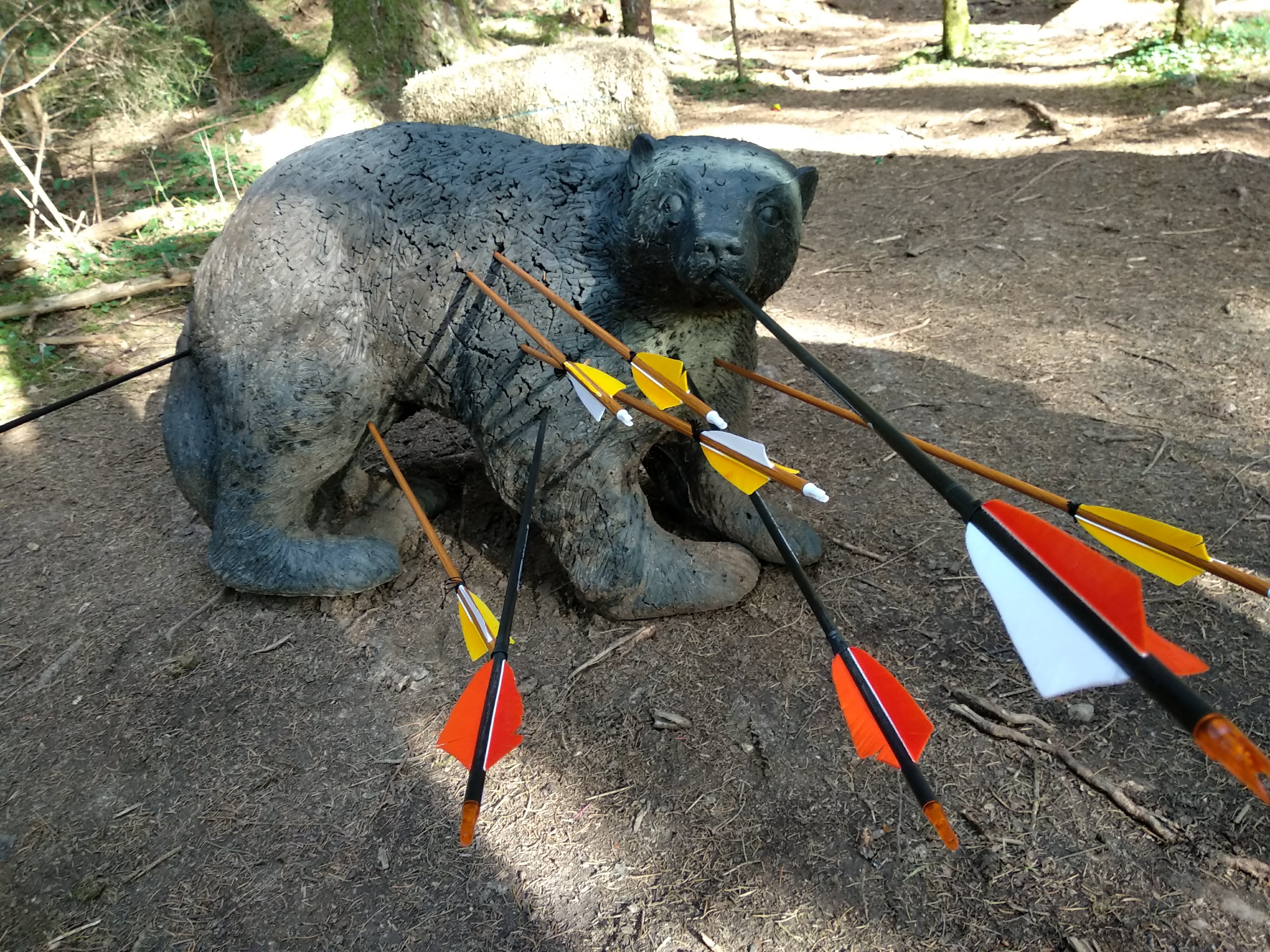 3D Parcour Bogenschießen:  Der Waldläufer