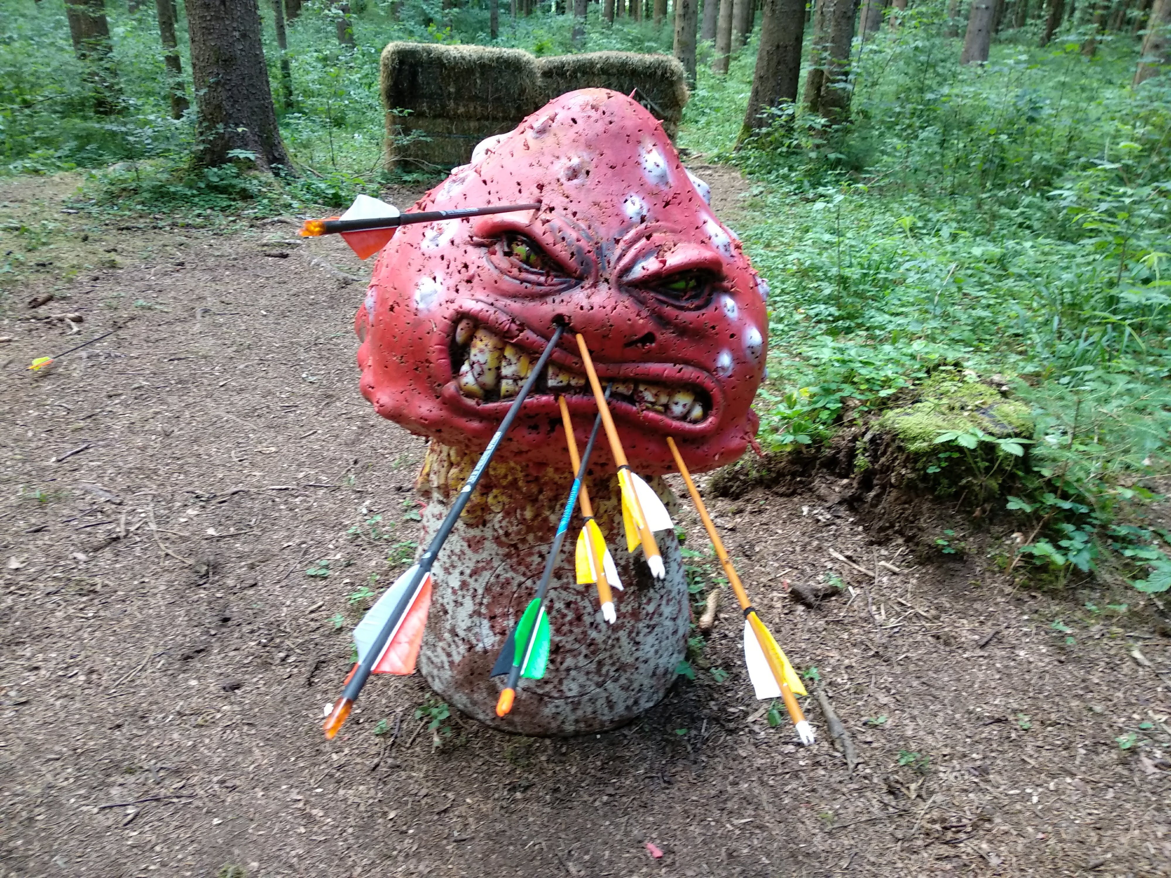 3D Parcour Bogenschießen: lustige Pilze -  Der Waldläufer