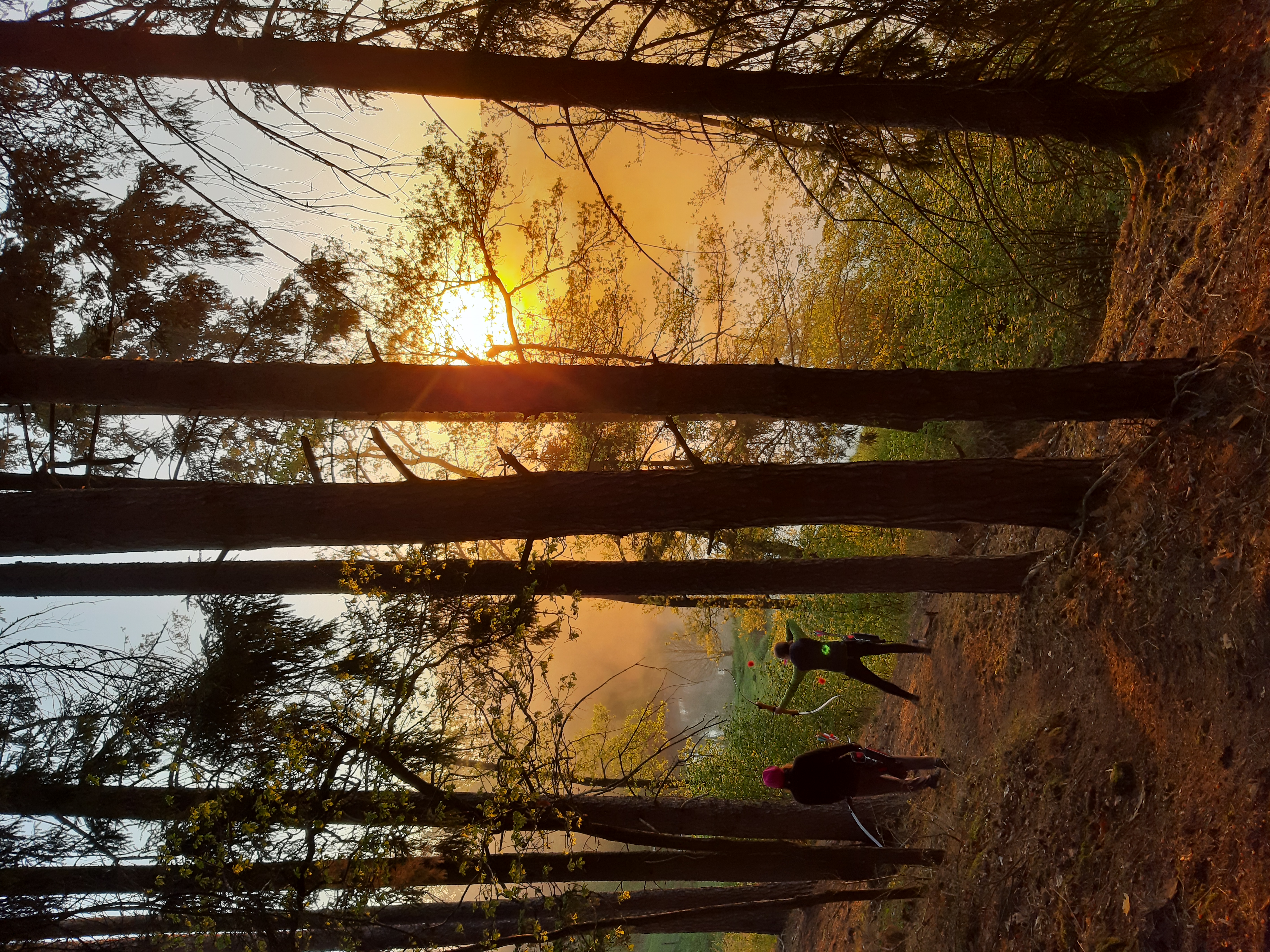 3D Parcour Bogensport - Frühsession unserer Mädels - Thayaner´s Bogenschützen