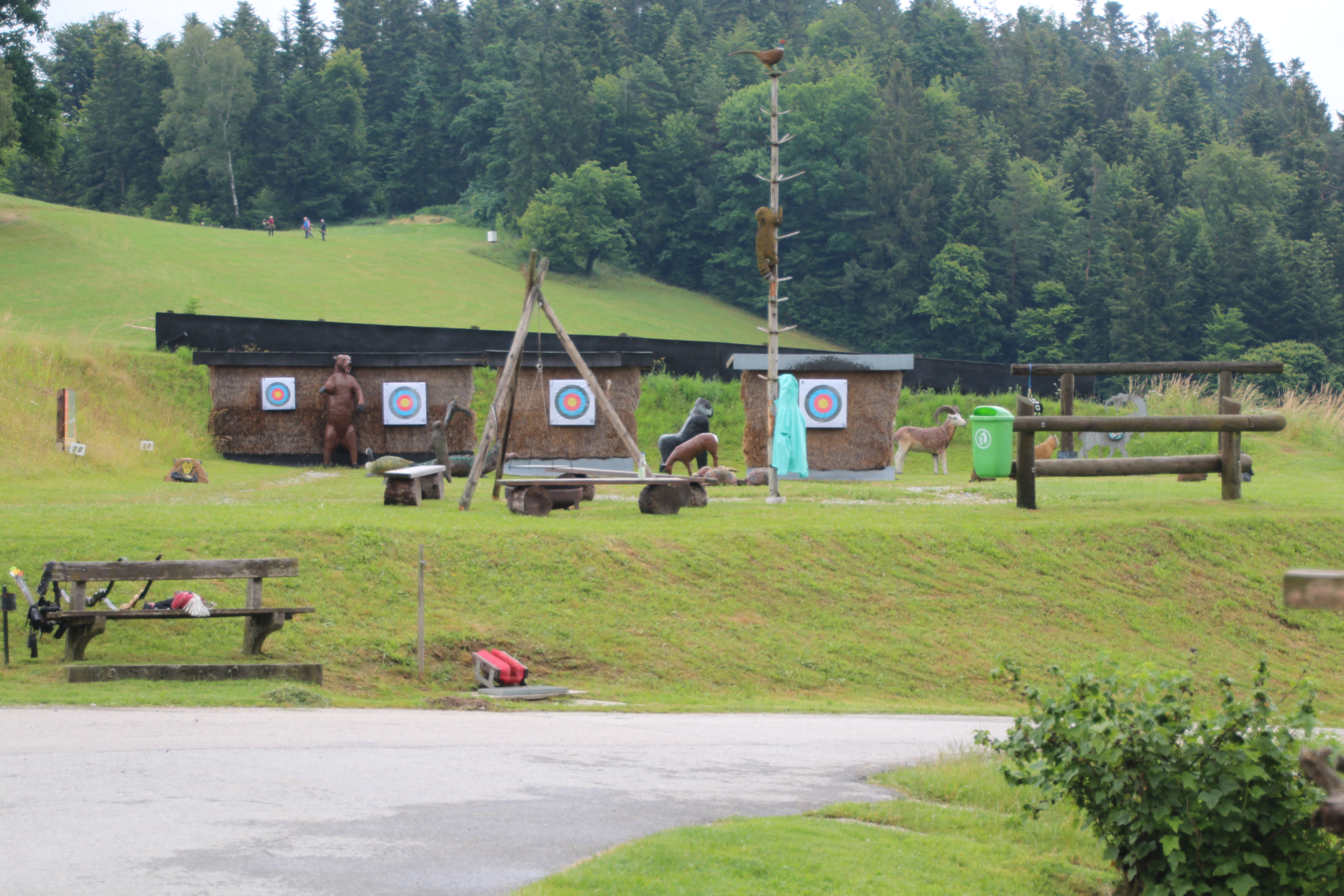 3D Parcour Bogensport - Bogenhalle - Einschiessplatz - BSV Peilstein "Am Hochgattern"