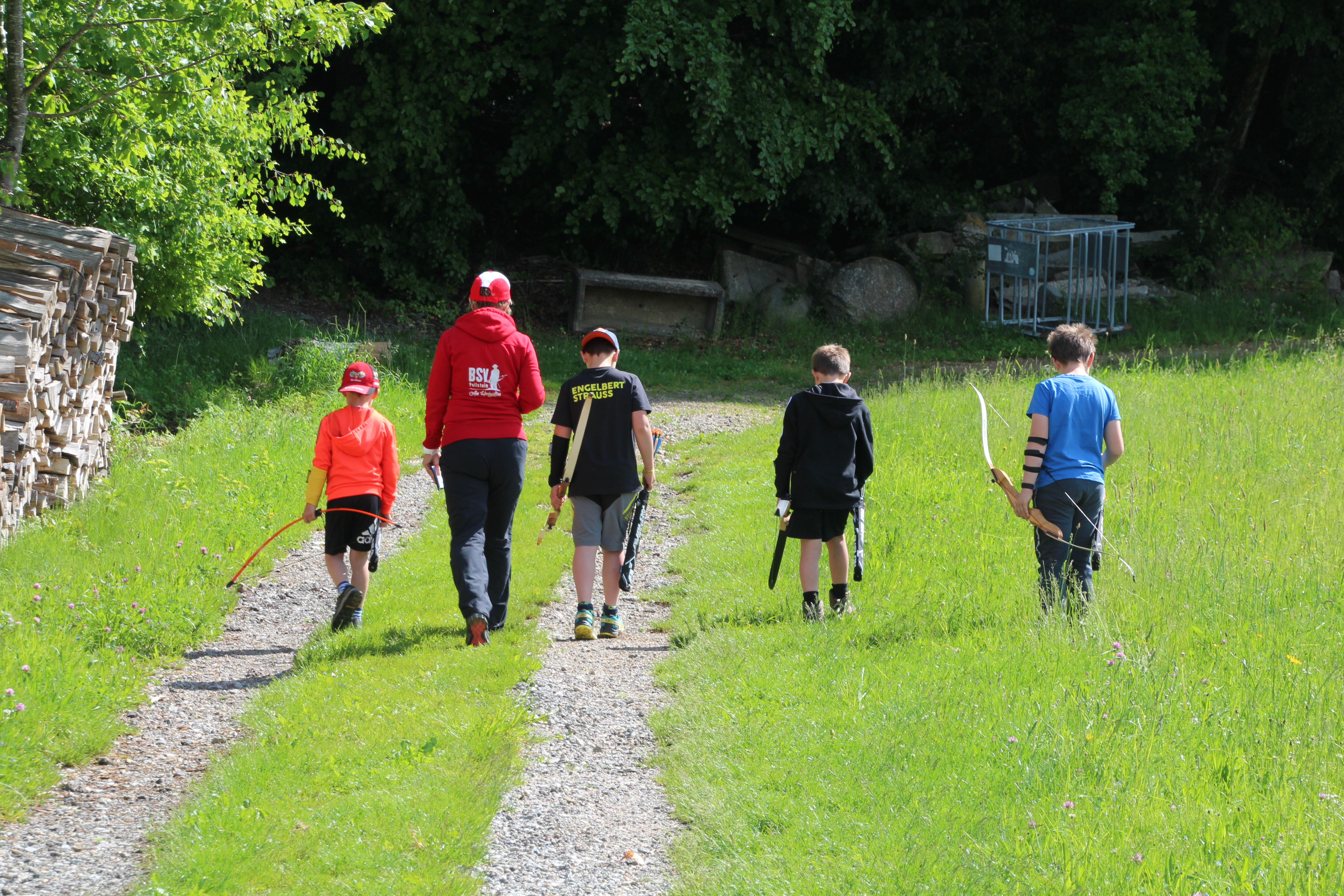 3D Parcour Bogensport - Bogenhalle - Kindertraining - BSV Peilstein "Am Hochgattern"