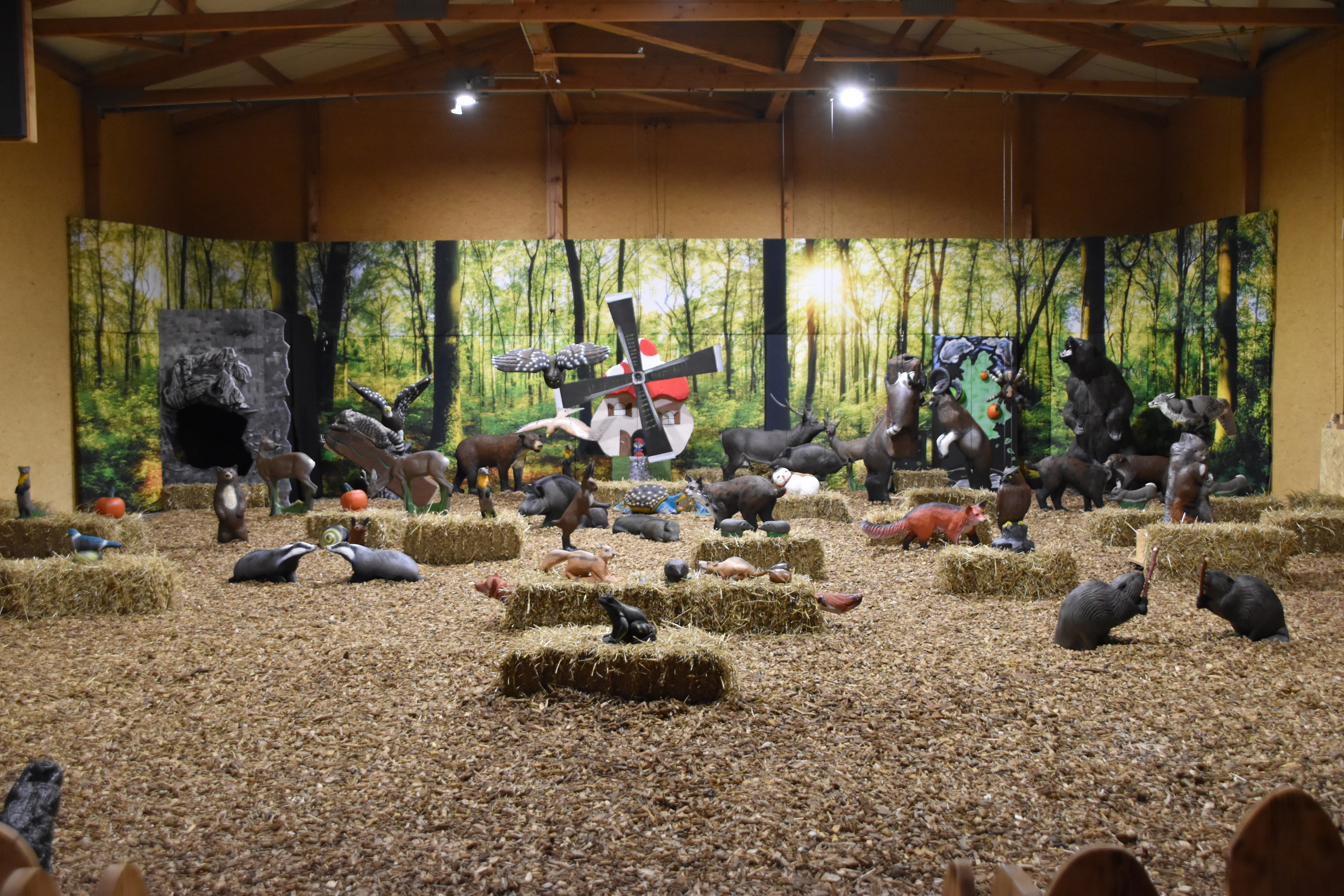 3D Parcour Bogenschießen: Indoorparcours - B & O Bogenschiessen