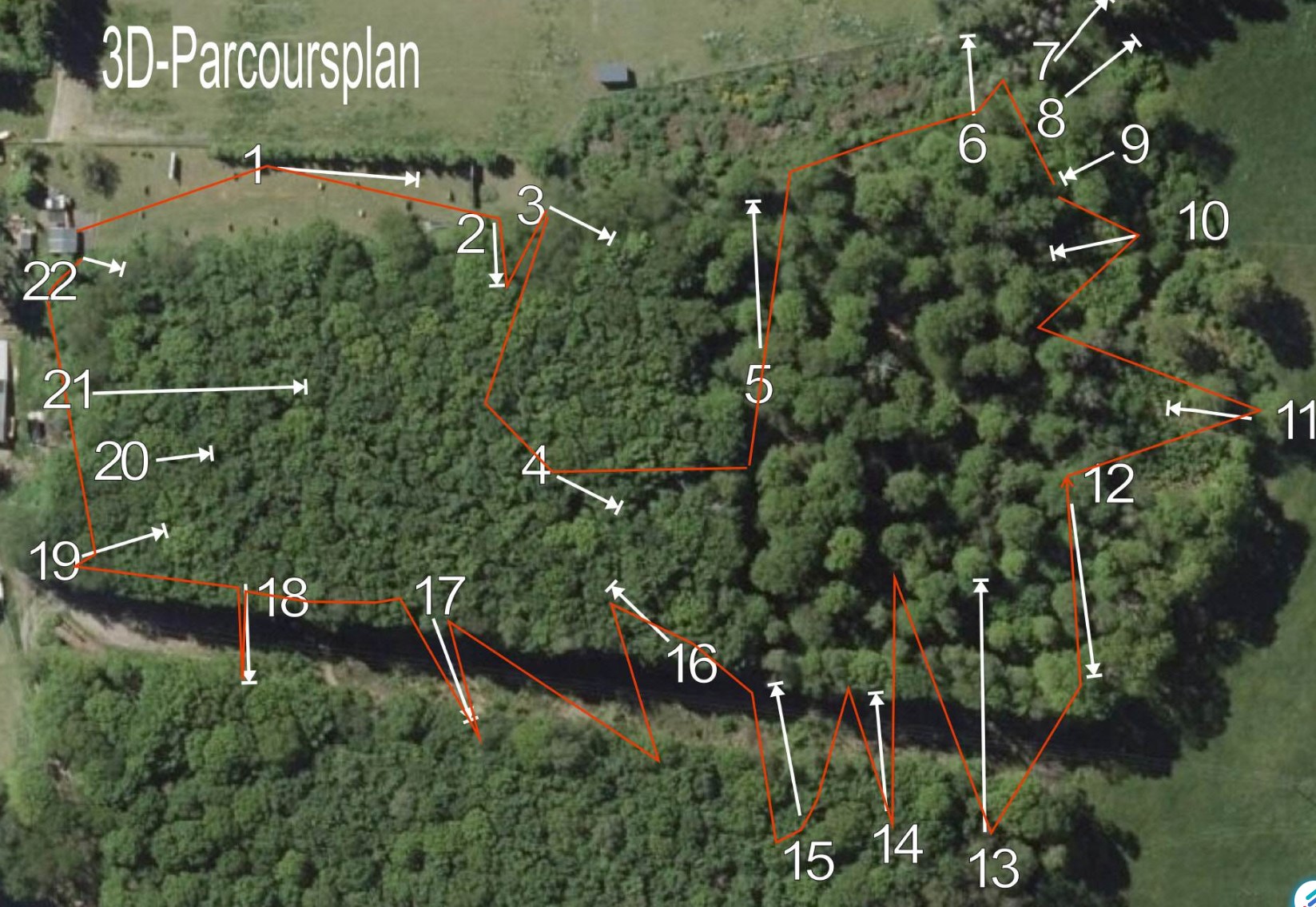 3D Parcour Bogensport - Hohenahr - 3D Parcours Bowhunter Gebhardshain