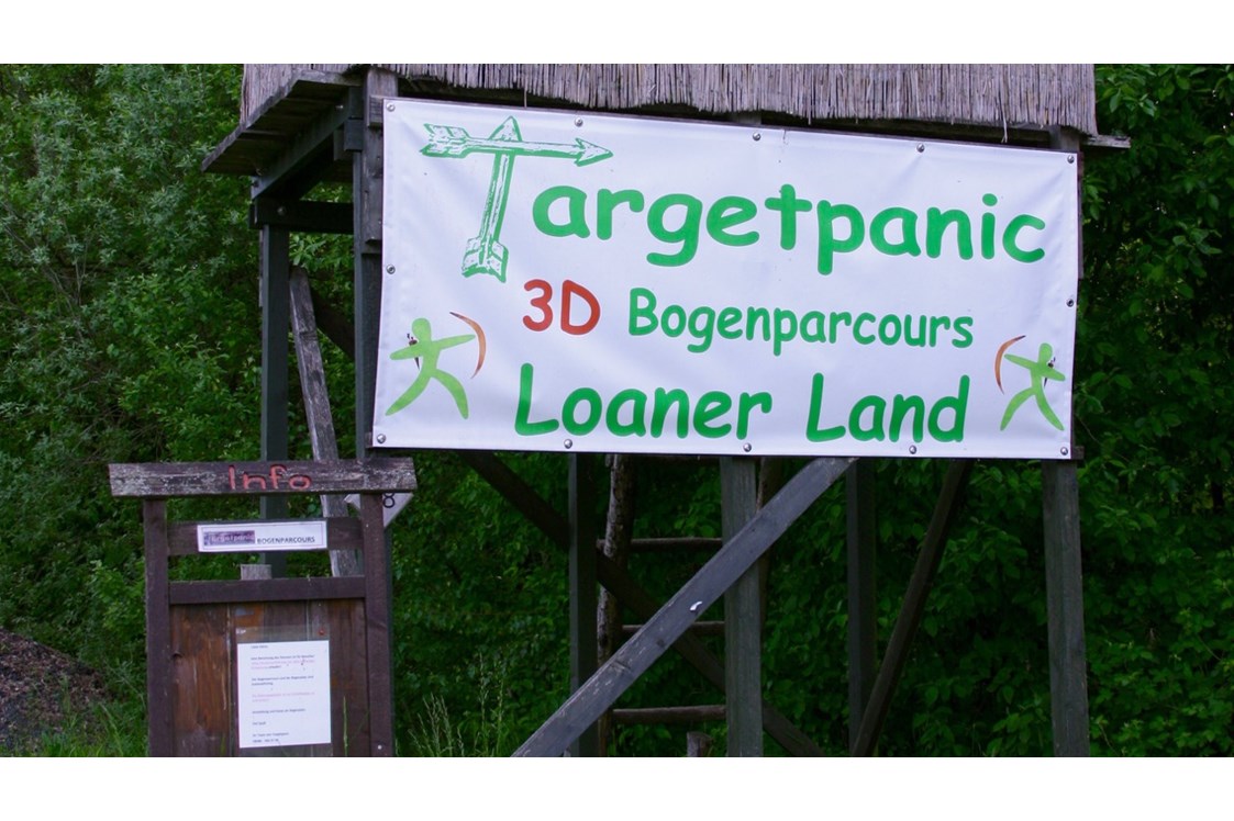 3D - Parcour: 3D Waldparcours Targetpanic Loanerland